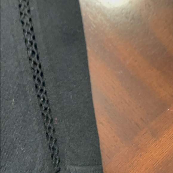 BCBG Maxazria women’s size XL black long sleeve knit ,stretch dress with details - Picture 7 of 8